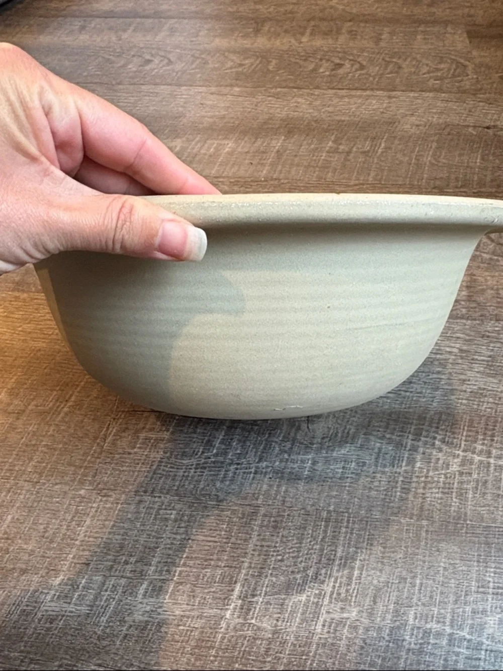 Pampered Chef Stoneware Large Baking Bowl 12” Casserole Dish